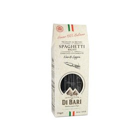 Di Bari Spaghetti Rigati - makaron z atramentem z mątwy 250g