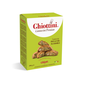 Ghiott Cantuccini Pistacchio Mandorla - pistacja i migdał 200g