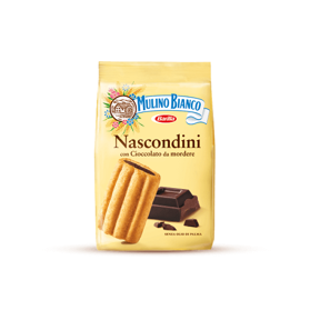 Mulino Bianco Nascondini ciastka nadziewane czekoladą 600 g