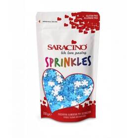 Saracino Christmas Ice Sprinkles - posypka w kształcie gwiazdek 100g 