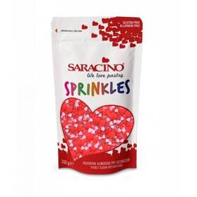 Saracino Love Hearts Sprinkles - posypka cukrowa 100g