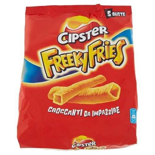 Cipster Freeky Fries - chrupki 5 paczek 125g