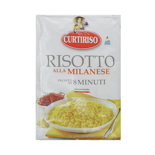Curtiriso Risotto Milanese -  włoskie risotto serowe z szafranem 175g
