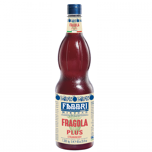 Fabbri PLUS Fragola - włoski syrop truskawkowy 1L