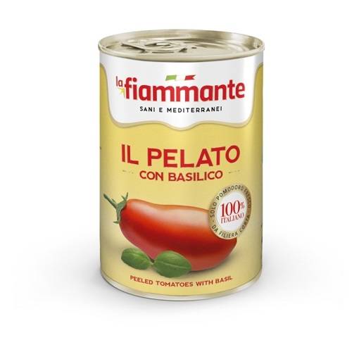 La Fiammante pomidory bez skórki z bazylią 400 g