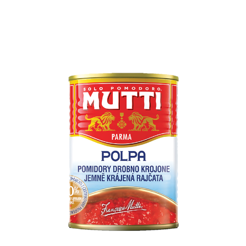 Mutti Pomidory drobno krojone - pulpa 400 g 