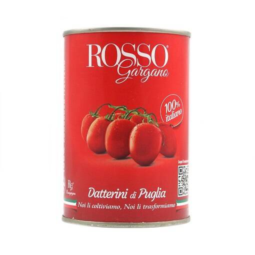 Rosso Gargano Datterini di Puglia - włoskie pomidorki koktajlowe 400g