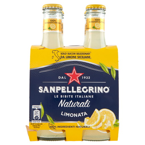 San Pellegrino Naturali Limonata - bezalkoholowy aperitif  4x200ml